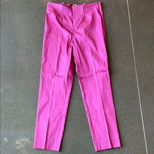 Leggiadro Duponi Shantung Side Zip Pants- NWT